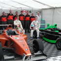 2007 Boudon coaching Philip Major en route for podium in Canada F1 GP event and pole position in Road America