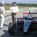 2007 Philippe Major testing with Boudon and the Jensen Motorsport racing team the Atlantic series